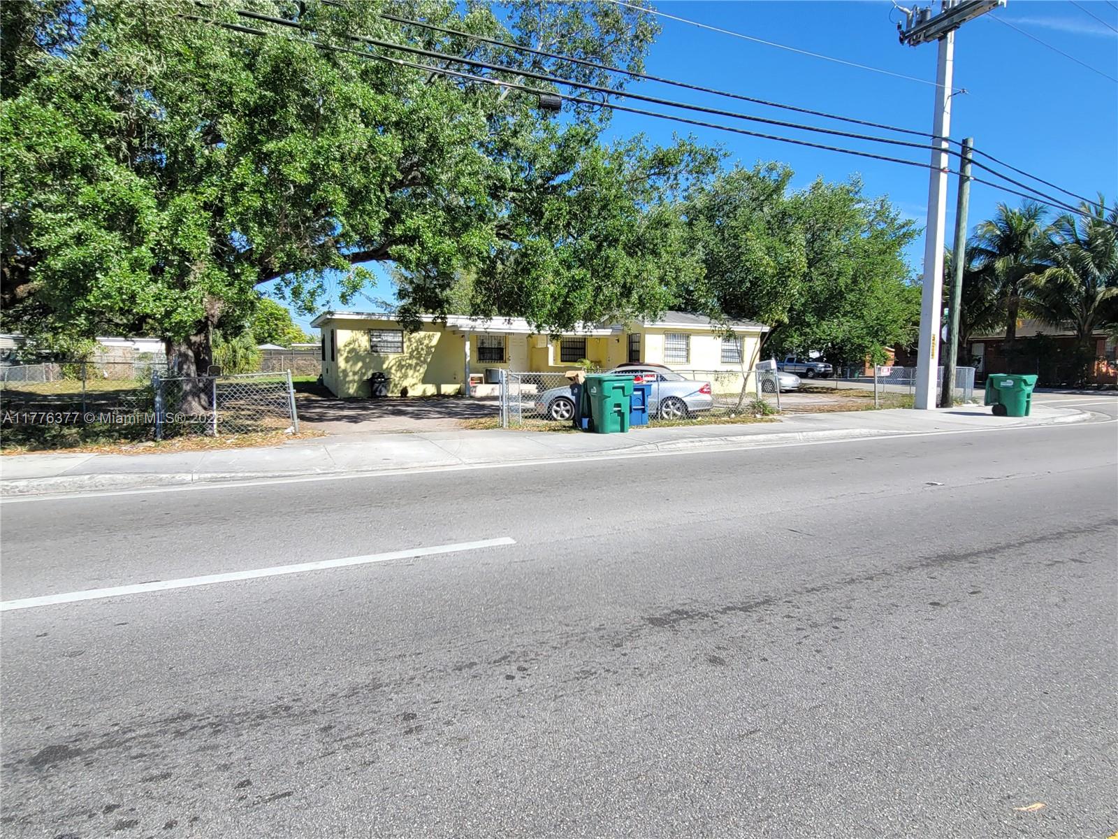 Fantastic opportunity for a turn-key duplex investment property that generates 6-7% cap rate. Property sits on an over-sized 9,464 Sqft CORNER lot with plenty of parking. The south unit is a 3/1, with an additional room that can be used as a 4th bedroom, was recently very tastefully remodeled, and is rented for $2,900/mo. The north unit is a 2/1 rented through Section 8 for $2,307.00/mo. Perfect for an investor or owner that can live in one unit while other unit generates monthly income. Great location close to I-95, Gratigny expressway, Wynwood, Mid-Town, Miami Shores, Miami and Ft. Laud airports. This income producing property is in a high-demand area....don't miss this opportunity.