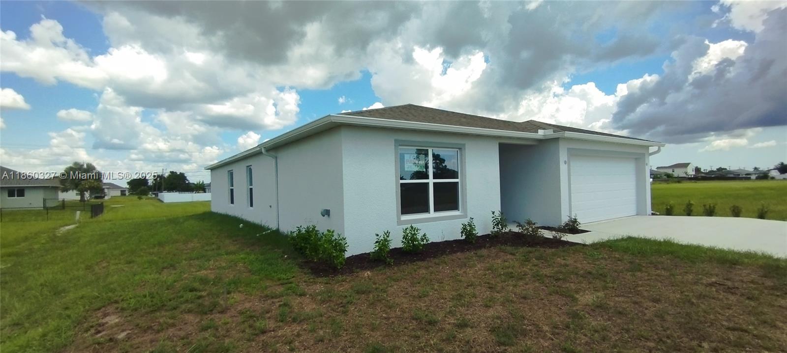 Charming brand new property. Move in ready. in the heart of Cape Coral. Family oriented neighborhood located close to everything. Hurry! This will rent quickly.