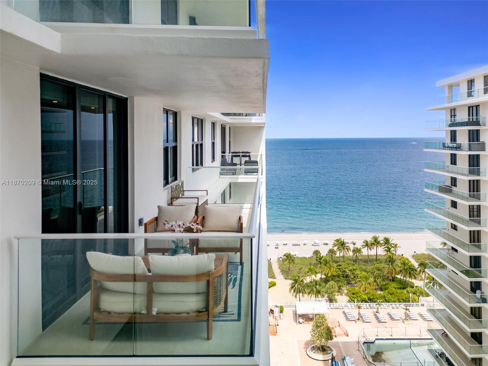 Sophisticated coastal living in this fully remodeled 2-Bed/2-Bath residence in the prestigious Balmoral Condominium. Situated on the19th floor, this 1,388 sq. ft. home features a desirable split floor plan, a sleek open kitchen with brand-new appliances, custom cabinetry, and modern built-ins. The spacious glass balcony enclosure fills the home with natural light while offering garden, ocean, and water view. Enjoy five-star lifestyle and resort-style amenities, including oceanfront access with beach attendants, heated pool, tennis courts, pickleball, fitness center, valet parking, concierge, 24-hour security, Business center, and bike storage. Situated across from the world-renowned Bal Harbour Shops, with luxury boutiques, fine dining, and cultural venues.