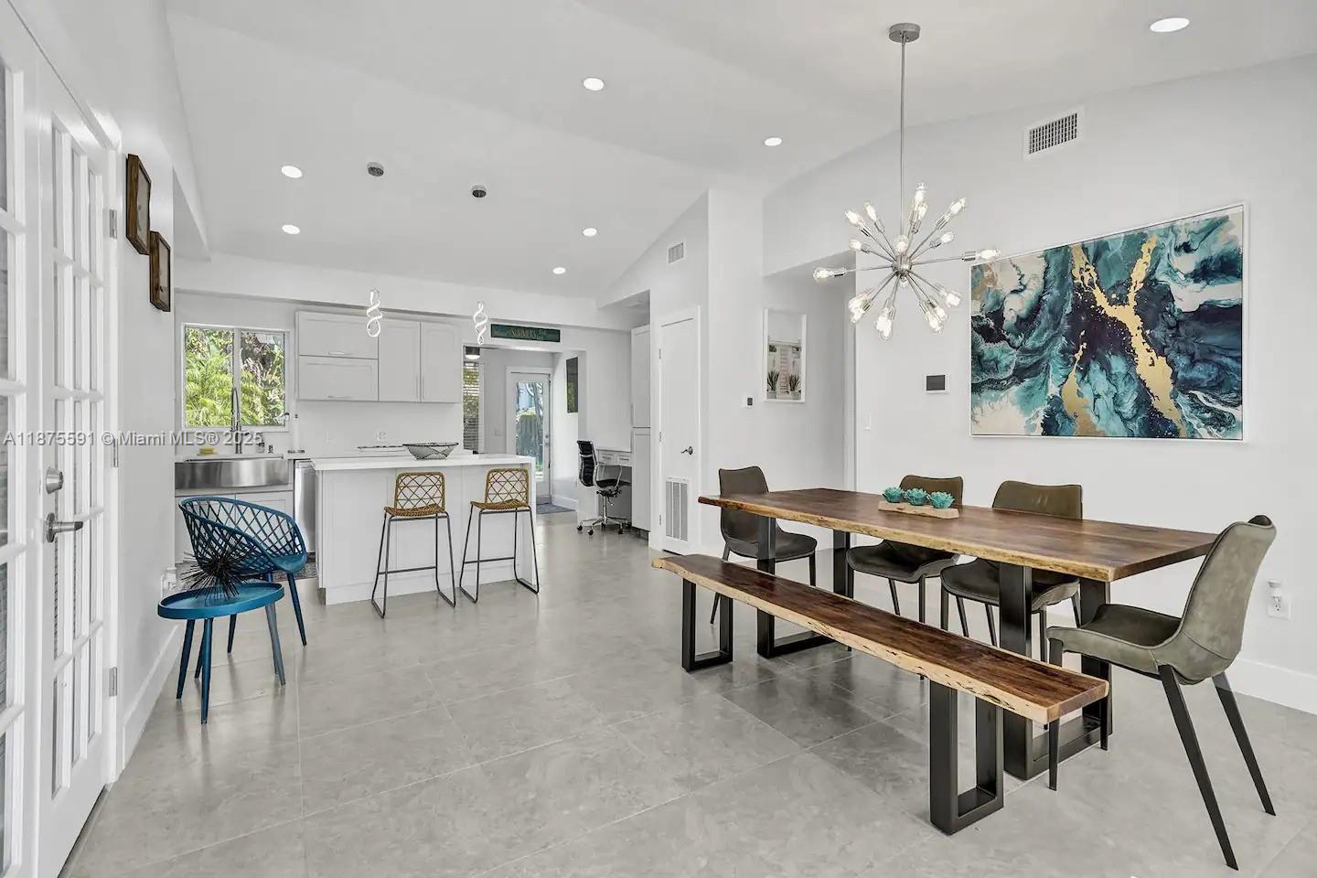Welcome to this beautifully remodeled 3-bedroom, 2-bathroom home in the desirable Lake Ridge neighborhood! This charming residence features a stunning, updated interior, complete with modern finishes and stylish furnishings. Enjoy the luxurious comfort of a fully furnished home, ready for you to move in and start living. Step outside to your private oasis—a sparkling pool and a spacious backyard perfect for entertaining or relaxing.