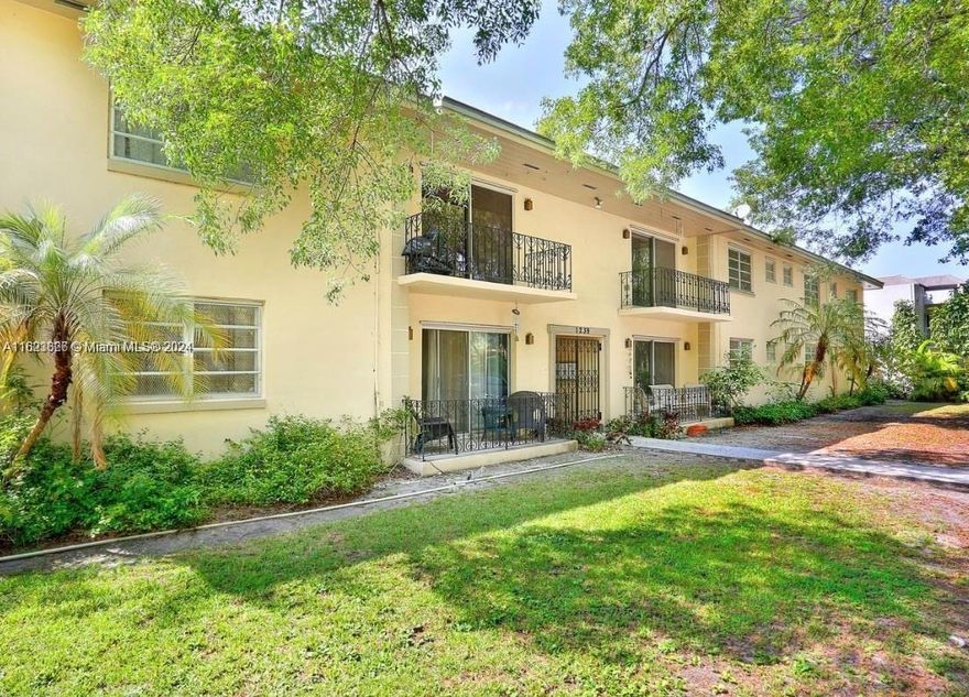 LOWEST PRICED 3 Bedroom/2 Bath IN CORAL GABLES....SPACIOUS 1,403 Sq. Ft., walkable to UM via pedestrian overpass, located in a desirable residential section of South Gables, This oversized 2nd floor unit has 3 Master-sized bedrooms with generous bathrooms. The combined Living/Dining room has a private balcony letting in an abundance of natural light. OTHER AMENITIES INCLUDE: Pool, fully equipped eat-in kitchen, New Wood Plank flooring/Italian tile flooring, walk-in pantry, storage/linen closets, laundry room, custom verticals on all window openings. Unit is private and secure on a tree-lined street in the Gables. Close to MetroRail, WHOLE FOOD/PUBLIX, Dining, Shopping, Entertainment, Banks, CVS, Private Gables Park with Tennis and more. QUICK APPROVAL. IMMACULATE, SECURE and a MUST SEE!