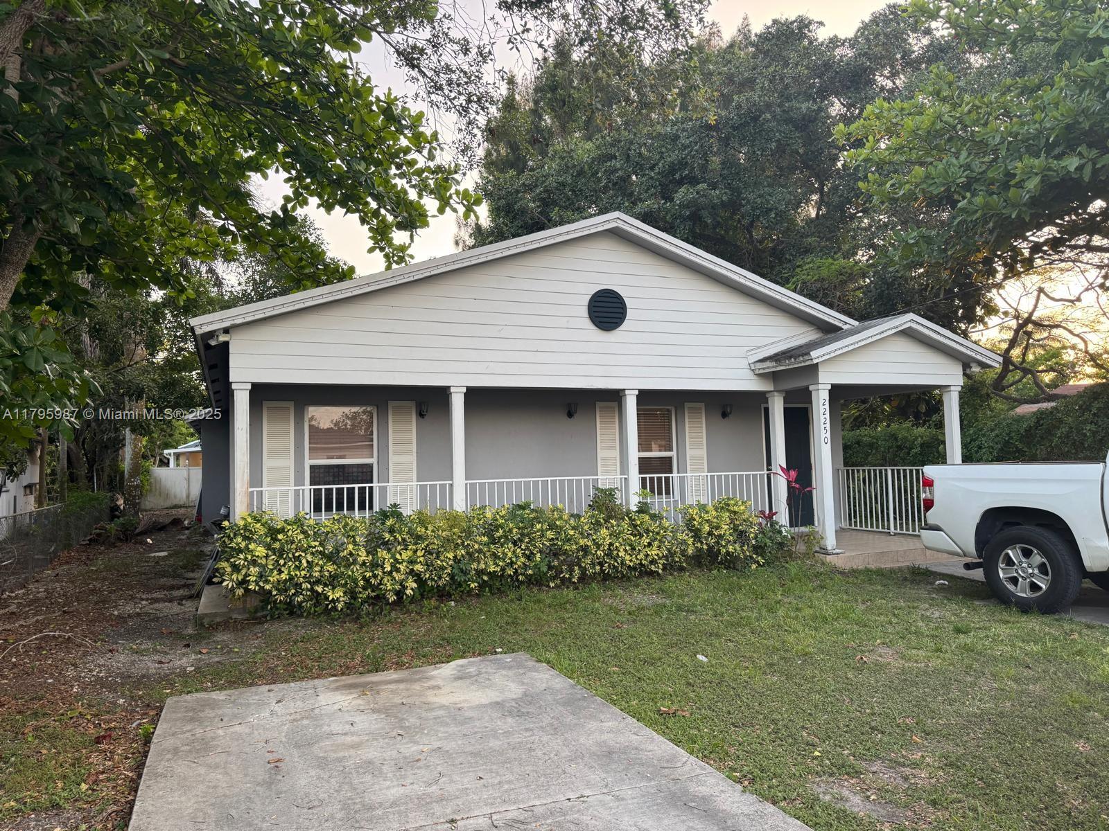 Property for Sale at 22250 Miami Ave, Miami, Broward County, Florida - Bedrooms: 4 
Bathrooms: 2  - $599,000