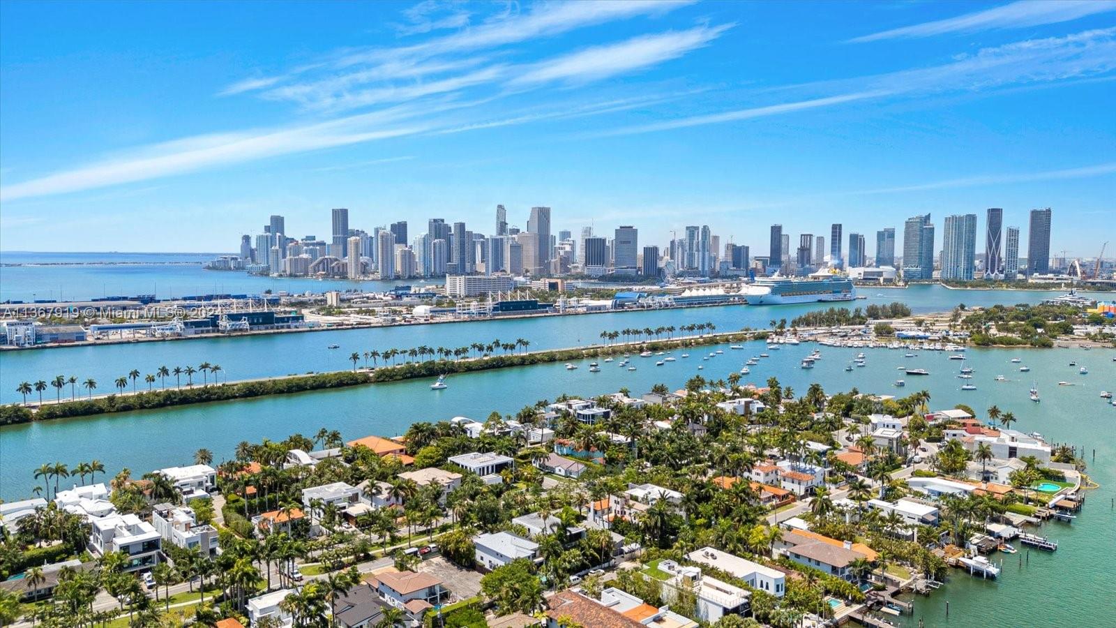 Rental Property at 247 Palm Ave, Miami Beach, Miami-Dade County, Florida - Bedrooms: 4 
Bathrooms: 5  - $32,000 MO.