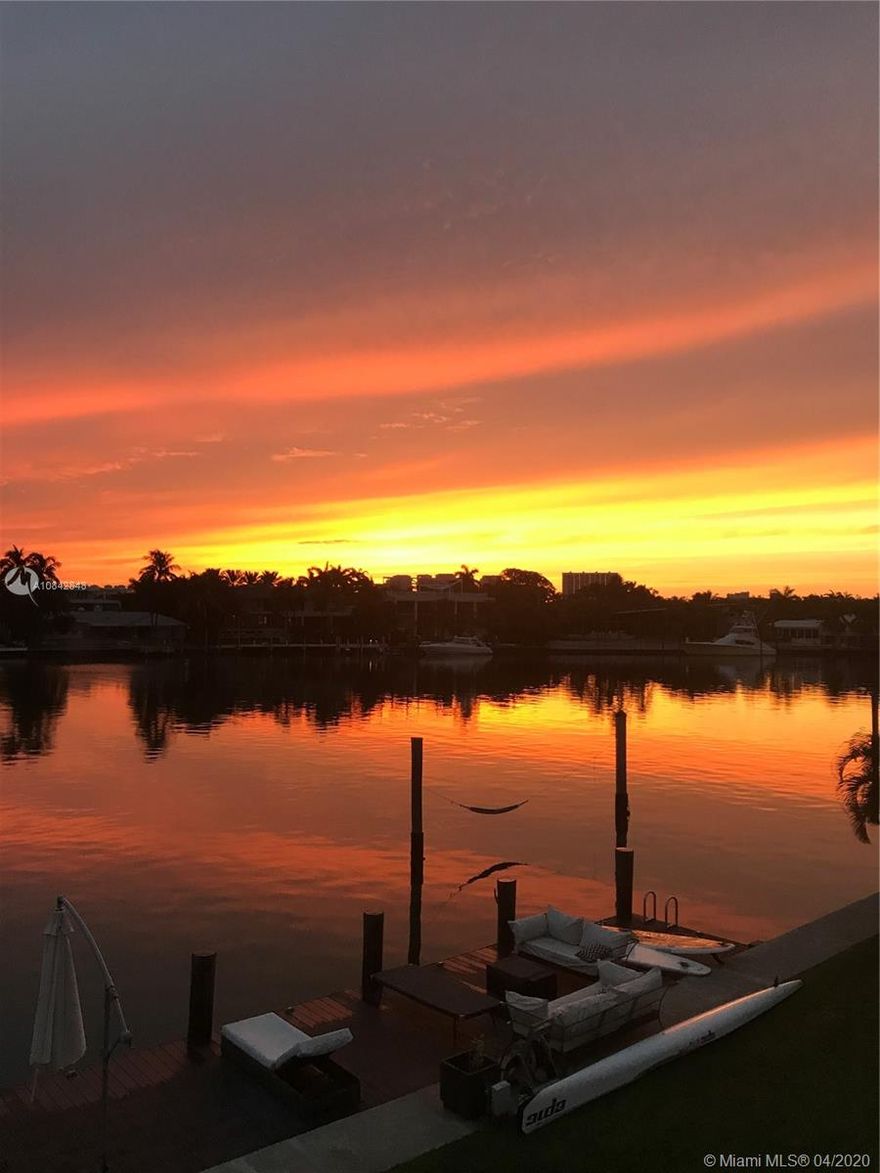 Totally updated home, 5 Bed - 4 Baths plus Maid quarters, Master Bedroom upstairs. One of the most desirable locations of Key Biscayne, enjoy the luxury of Mashta Island and breathtaking views of Hurricane Harbor. Amazing 15,000+SQ.FT. Lot, 106 feet of new seawall and Dock. The owner would accept a less valuable property as part of the transaction