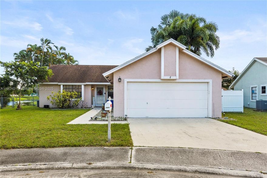 Welcome to the beautiful Stonehaven community in Boynton Beach! This lake front property features beautiful lake views throughout the home and from the backyard. Property has been kept in great shape through the years. Sliding back doors are high hurricane impact doors. Roof is from 2005 and has not had any issues regarding leaks or any missing shingles and stands strong. Fridge is 2023. Dishwasher is 2019. Stacked washer and dryer is 2019. A/C is 2018. Water heater is 2008. Sprinkler system was installed in 2024 and draws water from the lake. Property also features a massive 2 car garage and plenty of storage space. Property also has shutters which can be placed during hurricane season. I AM NOT AVAILABLE ON THE SABBATH/SATURDAYS.