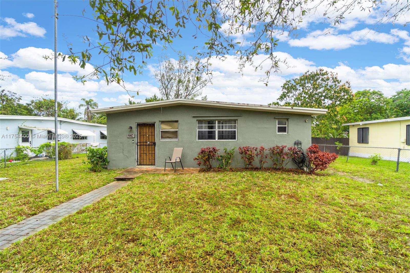 Property for Sale at 440 Nw 134th St, North Miami, Miami-Dade County, Florida - Bedrooms: 2 
Bathrooms: 1  - $410,000