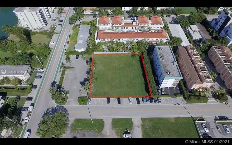 Development opportunity. Double lot (51.65 Acres) in Bay Harbor Islands. Zoning RM-2 Multi-family district plans submitted to the building department with approval expected in June /21 for 10 Luxury Townhouses. Amazing public school. Great location.