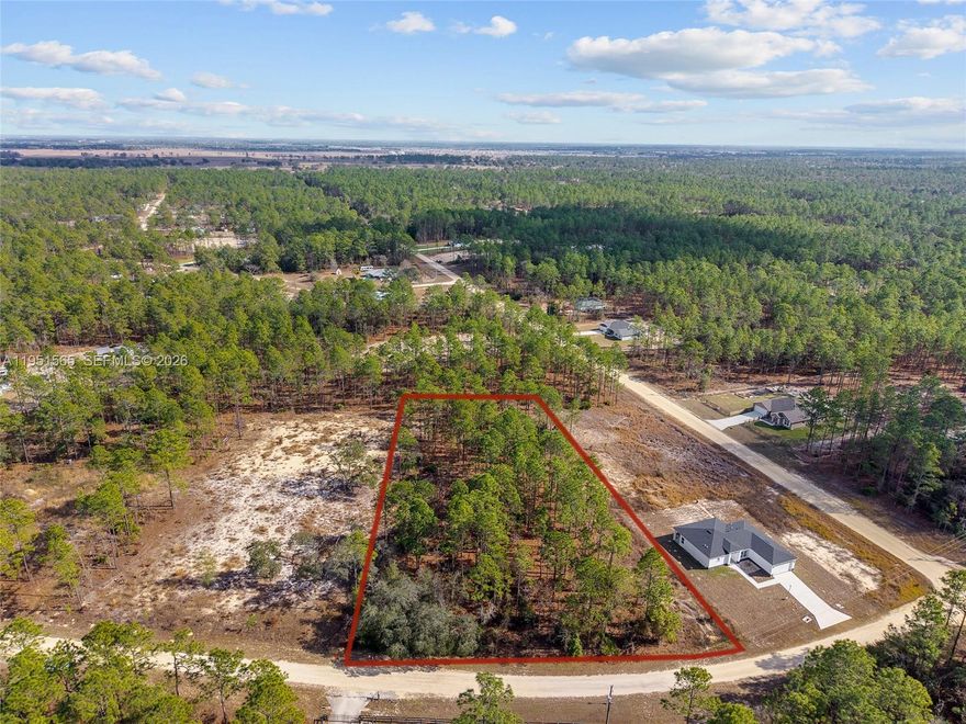 Build your custom home on this 1+ acre, recorded-platted homesite in Rolling Hills, zoned for single-family use. The builder-friendly layout, approximately 148’ of frontage by 305’ deep, offers an ideal footprint for a thoughtfully designed custom residence with space for outdoor living, a workshop, or additional storage. Flood Zone X. No HOA.

Enjoy a peaceful acreage setting just minutes from SR-200 shopping and dining, the World Equestrian Center, Ocala National Forest, Silver Springs State Park, and historic downtown Ocala, offering the perfect balance of privacy, space, and everyday convenience.