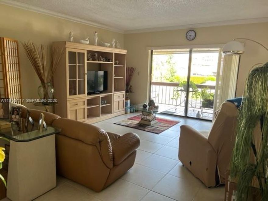 Look no More!  1/1 condo located on 2nd floor. Tiled throughout, walk-in closet, updated bathroom.  Balcony, 1 assigned parking space.  Gated, community pool.  Hurricane shutters, storage room.  Ideal for investor or first time buyer.  At the right price could be sold together with A11940587 (same owner)
Click show assist.  Vacant.