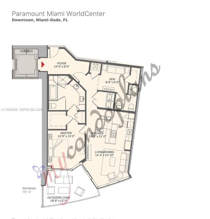 PARAMOUNT MIAMI WORLDCENT - Residential Lease