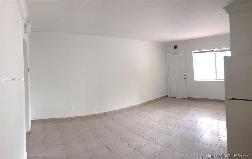 Enjoy your very own garden view with privacy fence. Backyard fence opens to secondary quaint garden area behind. An abundance of natural light pours into this large 1 bedroom/ 1 bath apartment.  Updated kitchen and bathroom with tile floors through-out. All applicants are subject to credit and background check, application fee is $85 for primary adult & $40 per additional adult.