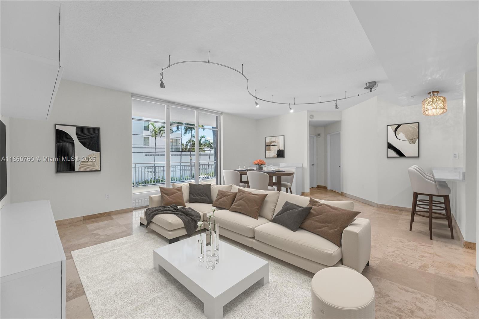 Best-priced unit in the building! Bright and airy 2 bedroom, 2bath residence with a spacious, well laid- out floor plan, marble floors, a renovated open kitchen, and expansive wraparound balcony. Perfectly situated on the bay in the coveted Belle Isle of the Venetian Islands, this boutique 48-unit building combines charm with convenience. Amenities including bayfront pool and walkway, gym, community dock, 24-hour doorman, and secured common areas. Unbeatable location just steps from The Standard Hotel and within walking distance to Sunset Harbor, Lincoln Road, and Trader Joe’s. Directly across the street, a scenic park awaits with a playground and dog park. An incredible opportunity to live in one of Miami Beach’s most desirable neighborhoods!