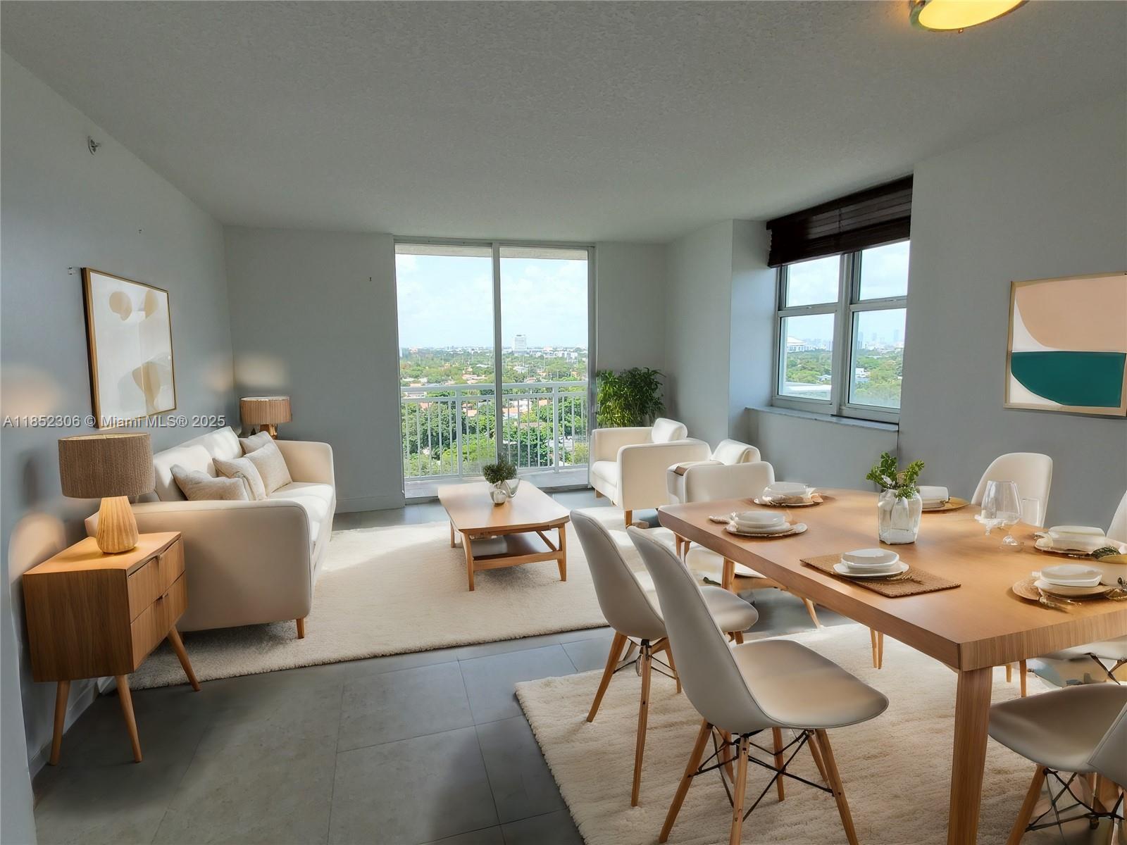 Enjoy panoramic views of Downtown Miami, Coral Gables, and Coconut Grove from this radiant corner unit at The Aston Condominium. With 824 SF, this residence offers a spacious master bedroom with generous closet space, a sleek kitchen with granite countertops, and one assigned covered parking space. Residents benefit from premium amenities including a pool, fitness center, party room, concierge service, and on-site management. Webpass high-speed internet and ample guest parking are included in the maintenance fee. Urban living at its finest!
