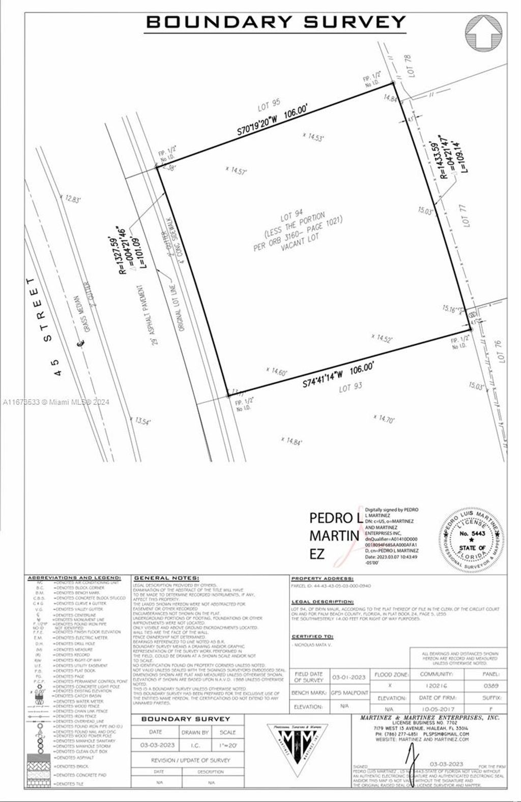 Photo of 45th St, Mangonia Park, FL 33407 (MLS # A11673533)