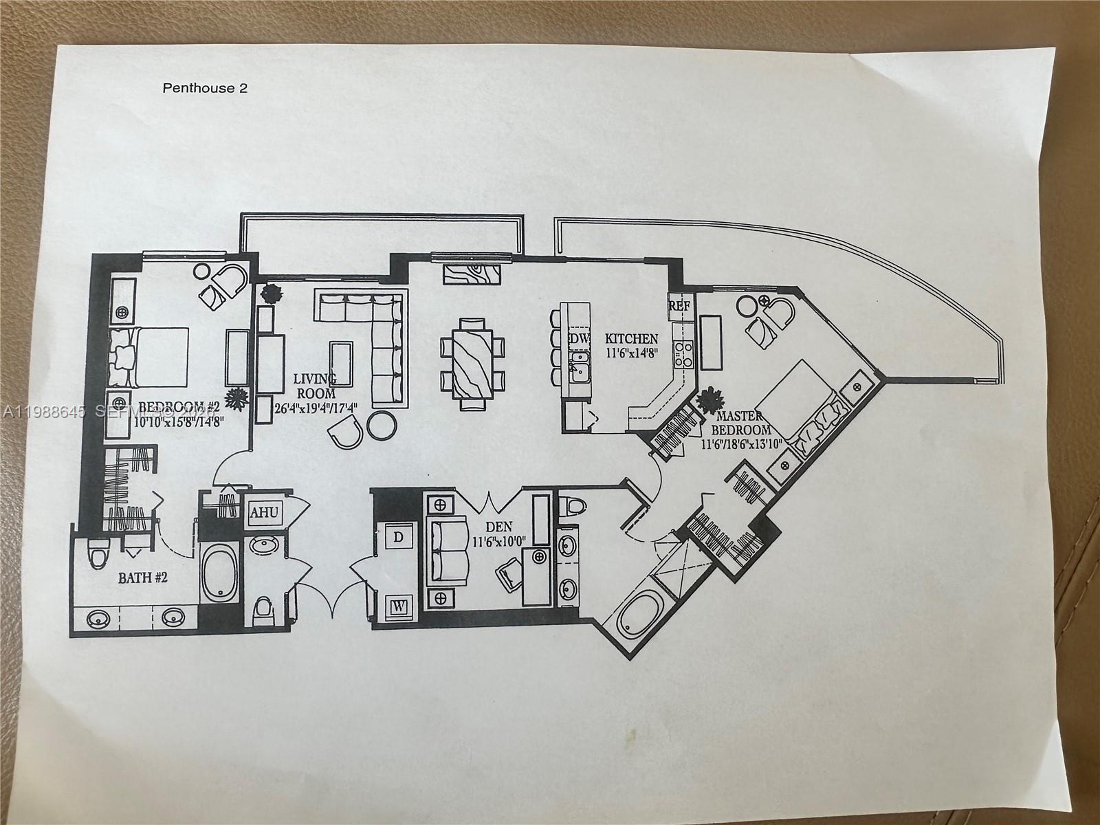 347 N New River Dr E PH2, Fort Lauderdale, FL, 33301/$1,650,000 1 347 N New River Dr E PH2