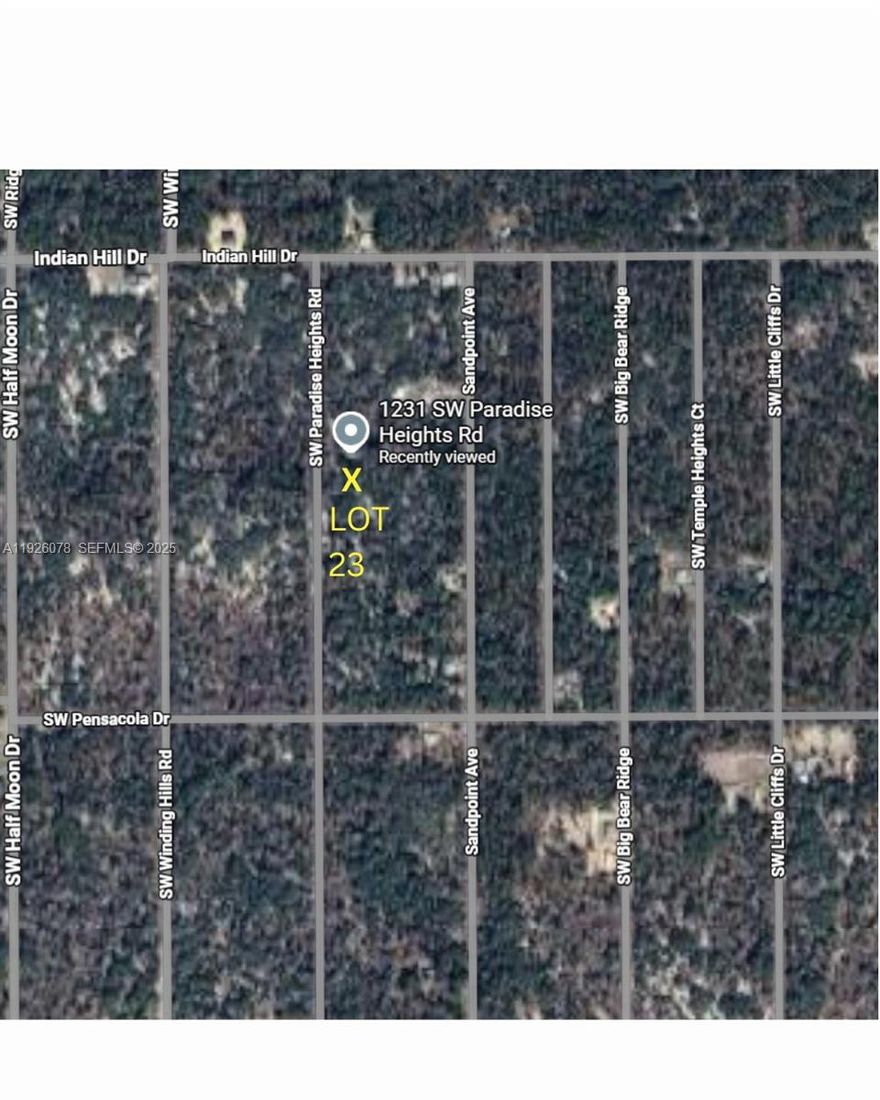 LAND FOR SALE - VACANT LAND - MOTIVATED SELLER