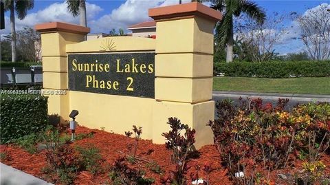 8515 Sunrise Lakes Blvd 206 Sunrise FL 33322