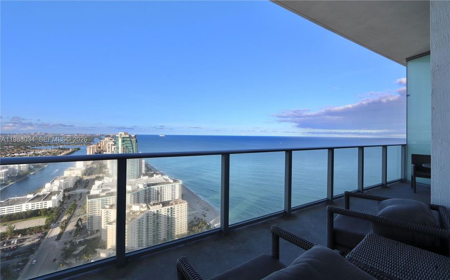 EXPERIENCE BREATHTAKING, UNOBSTRUCTED DIRECT OCEAN VIEWS FROM THIS STUNNING HIGH-RISE CONDO ON PRESTIGIOUS HOLLYWOOD BEACH!  THIS BEAUTIFULLY APPOINTED RESIDENCE IS OFFERED FULLY FURNISHED AND FEATURES SPACIOUS OPEN BALCONIES PERFECT FOR ENJOYING THE SIGHTS AND SOUNDS OF THE OCEAN & THE SPECTACULAR MORNING SUNRISE & THE BEAUTIFUL AFTERNOON SUNSETS. THE FURNISHED INTERIOR BOASTS A MODERN KITCHEN WITH BAR-STYLE SEATING & SLEEK BOSCH APPLIANCES, IDEAL FOR ENTERTAINING OR RELAXING IN STYLE!  RESORT-STYLE LIVING AT ITS FINEST WITH TOP-TIER AMENITIES INCLUDING HEATED POOL, STATE-OF-THE-ART GYM, ON-SITE RESTAURANTS, BARS.  INVESTOR-FRIENDLY BUILDING WITH IMMEDIATE RENTAL FLEXIBILITY-AIRBNB ALLOWED RIGHT AWAY, MAKING THIS AN INCREDIBLE INCOME-PRODUCING OPPORTUNITY OR PERFECT BEACHSIDE RETREAT.  PRIME LOCATION CLOSE TO SUPERB DINING, AVENTURA MALL, HARD ROCK STADIUM & HOTELS, GULFSTREAM VILLAGE SHOPS, SHOPPING CENTERS & ENTERTAINMENT.  A TRUE SLICE OF PARADISE.