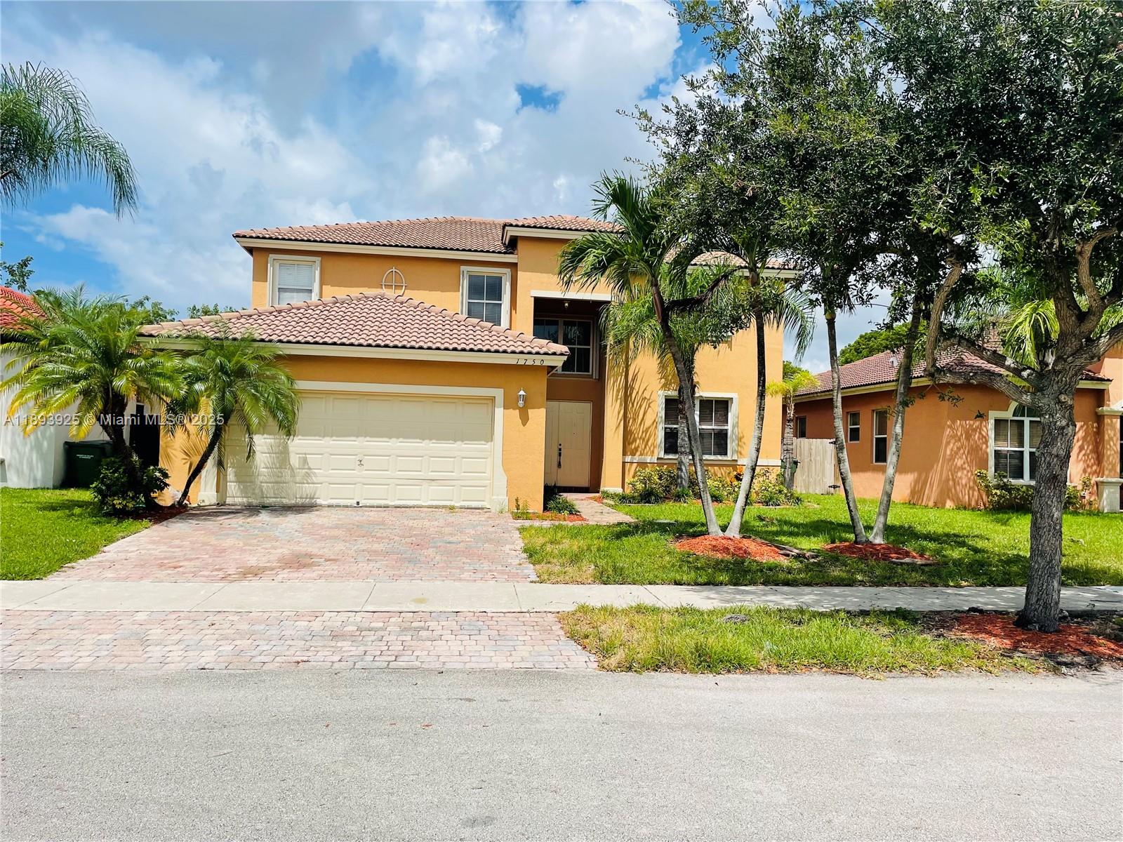 Amazing 4/3 single family home with private pool and fully fenced backyard.... Gated community... 2-car garage...Newer top of the line appliances..1 bedroom in first level great for office or in-laws...Pool maintenance, cable, internet and alarm monitoring included...