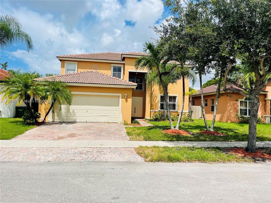 Amazing 4/3 single family home with private pool and fully fenced backyard.... Gated community... 2-car garage...Newer top of the line appliances..1 bedroom in first level great for office or in-laws...Pool maintenance, cable, internet and alarm monitoring included...