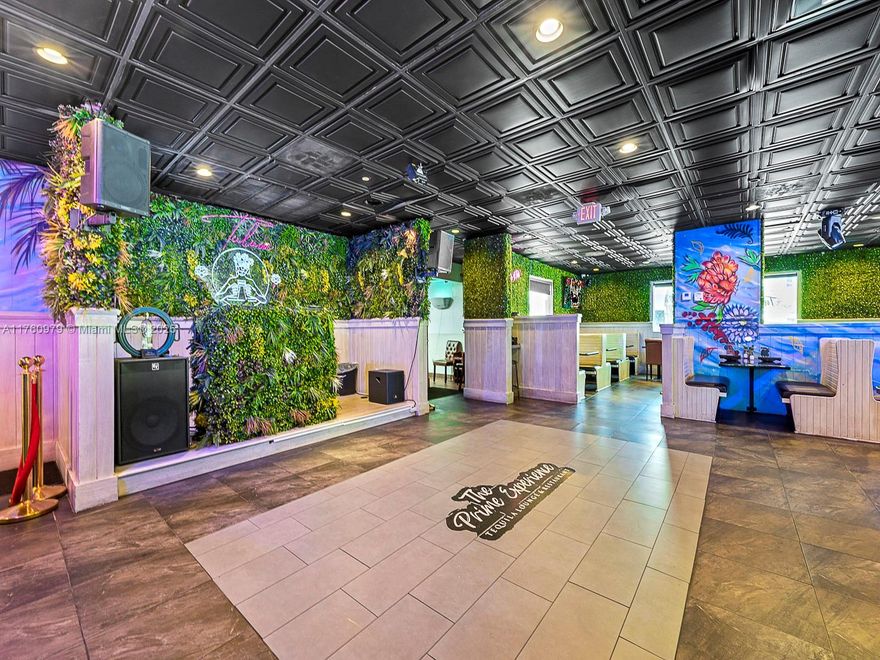 SELLER FINANCING AVAILABLE - Rare opportunity to own a thriving, fully functioning & equipped Mexican restaurant in Coral Springs with a 4COP liquor license & exclusive tobacco license. This 5,756 sqft freestanding venue seats 225, offers 220 parking spaces & sits in a high-traffic location w/high visibility next to the Coral Springs Mall at N University Dr. & W Atlantic Blvd.

Featuring authentic cuisine, premium cocktails & hookah, it generates multiple revenue streams through catering, private dining, etc. This turnkey operation is ideal for an owner-operator or investor seeking a profitable business with franchise potential and EB-5 eligibility for those seeking residency. Don't miss this chance to acquire a high-revenue venue with massive growth potential!