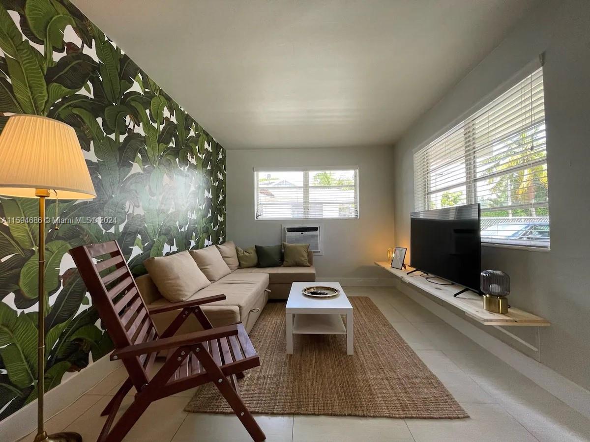 Welcome to your fully furnished 2 bed 1 bath duplex in the historic Little Haiti! Recently renovated, this charming duplex features a modern kitchen, cozy bedrooms, parking, and a front porch. Just a 5 min drive to the Design District and a short walk to Morningside Park and Biscayne Blvd, enjoy the convenience of nearby shops, restaurants, and entertainment. Schedule a viewing today! Call Danielle Levine for showing instructions