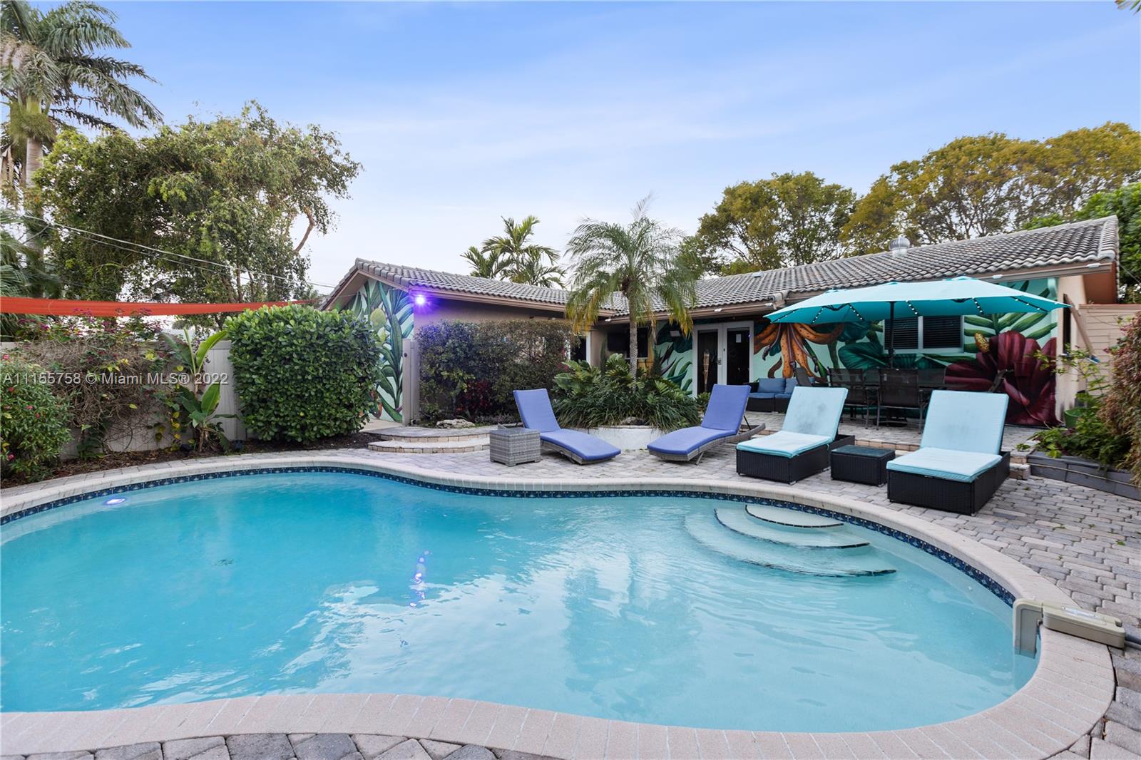 Rental Property at 418 Se 3rd Ter, Dania Beach, Miami-Dade County, Florida - Bedrooms: 4 
Bathrooms: 3  - $5,000 MO.