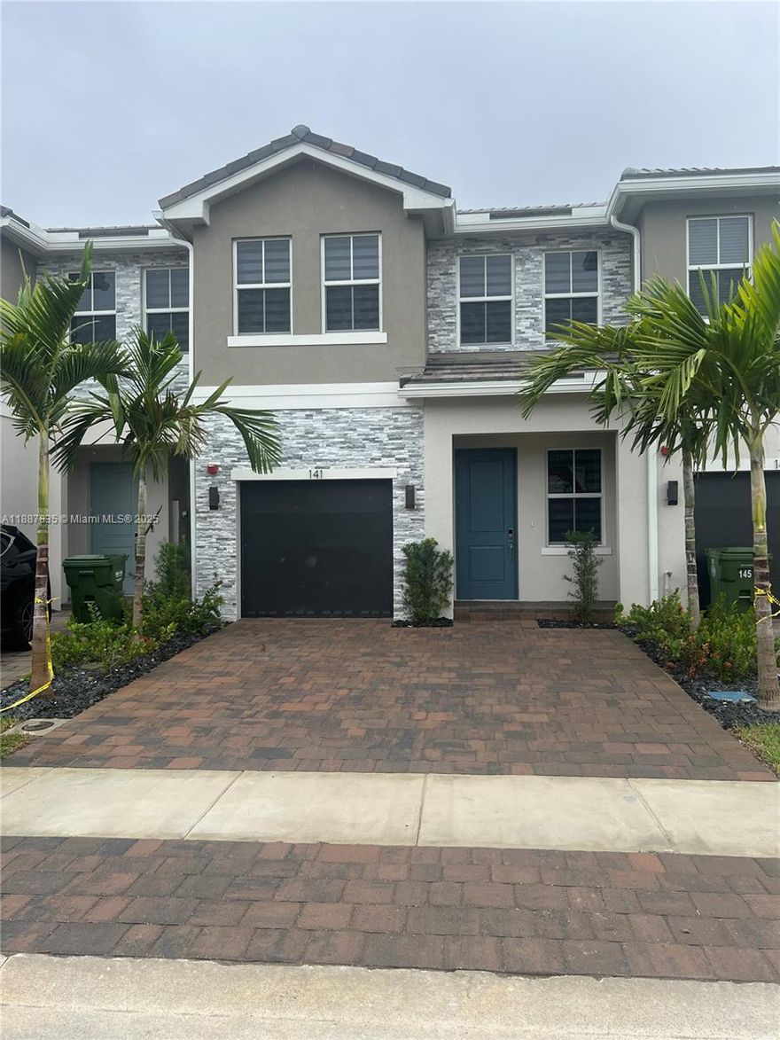 BEAUTIFUL TOWNHOUSE! BRAND NEW CONSTRUCTION, TOTALLY UPGRADED! 4 BEDROOMS OPEN FLOOR PLAN UPGRADED LIGHTING AND VERY CONVENIENTLY LOCATED WITH LOTS OF GUESTS PARKING CLOSE BY! ALL NECESSITIES CLOSE BY! AVAILABLEV NOW! WILL NOT LAST!