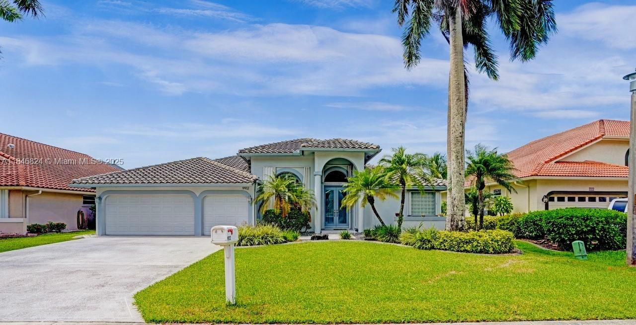 STOP LOOKING! This lakefront beauty in Coral Springs is the kind of home you dream about. a peaceful slice of paradise with picture perfect water views and a resort style pool that’s ready for sunset swims and weekend fun. Step inside and feel the warmth of bright, open spaces that make everyday living feel easy and joyful. The master suite is your personal haven, and there's plenty of room for the whole crew to relax, work, or entertain. And for families? You’re in one of the top school zones, Parkland Highschool, with great programs and welcoming communities. It’s more than just a great location it’s a lifestyle built around comfort, connection, and sunny days by the water. Hurry this opportunity will not last!!