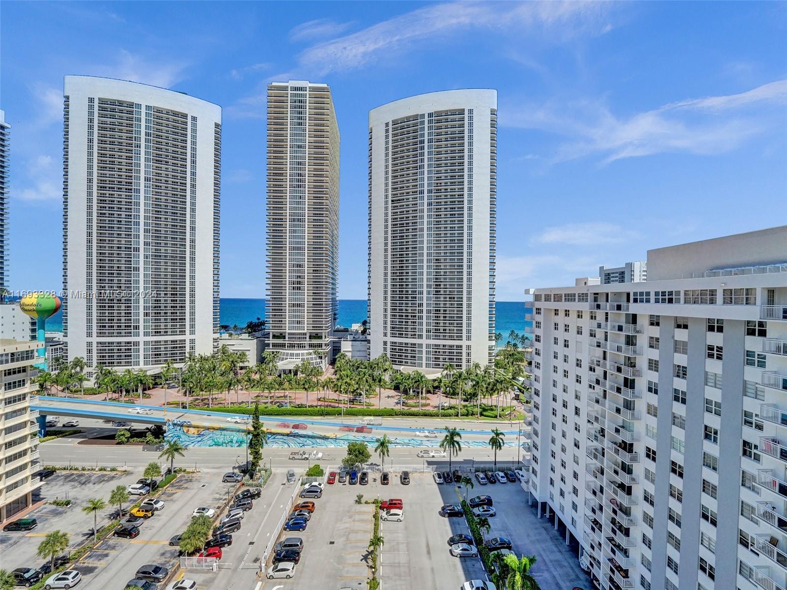 Property for Sale at 1833 S Ocean Dr 1702, Hallandale Beach, Broward County, Florida - Bedrooms: 2 
Bathrooms: 2  - $437,500