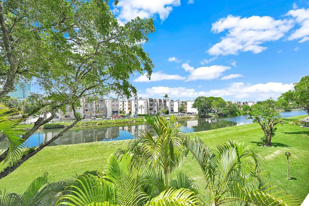 Updated water view very large apartment. Just painted. Bright and private corner unit. Apartment has windows in every room. Plenty of closet space. Tall modern kitchen cabinets. Great counter space. Stainless steel appliances. Apartment has a fresh open feel about it. Large open balcony faces a wide water creek. Complex offers four swimming pools, racketball courts, two tennis courts, two fully equipped gyms, children playground area, and clubhouse. This apartment comes with two parking spaces, (not assigned) and plenty of guest parking is always available. Close to Publix, Dadeland Mall, other retail stores and restaurants. Please go to ShowAssist for key access. Please park in visitor parking spaces only when showing the apartment.