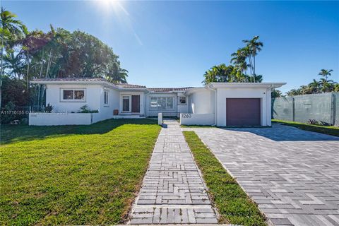 A home in Bay Harbor Islands