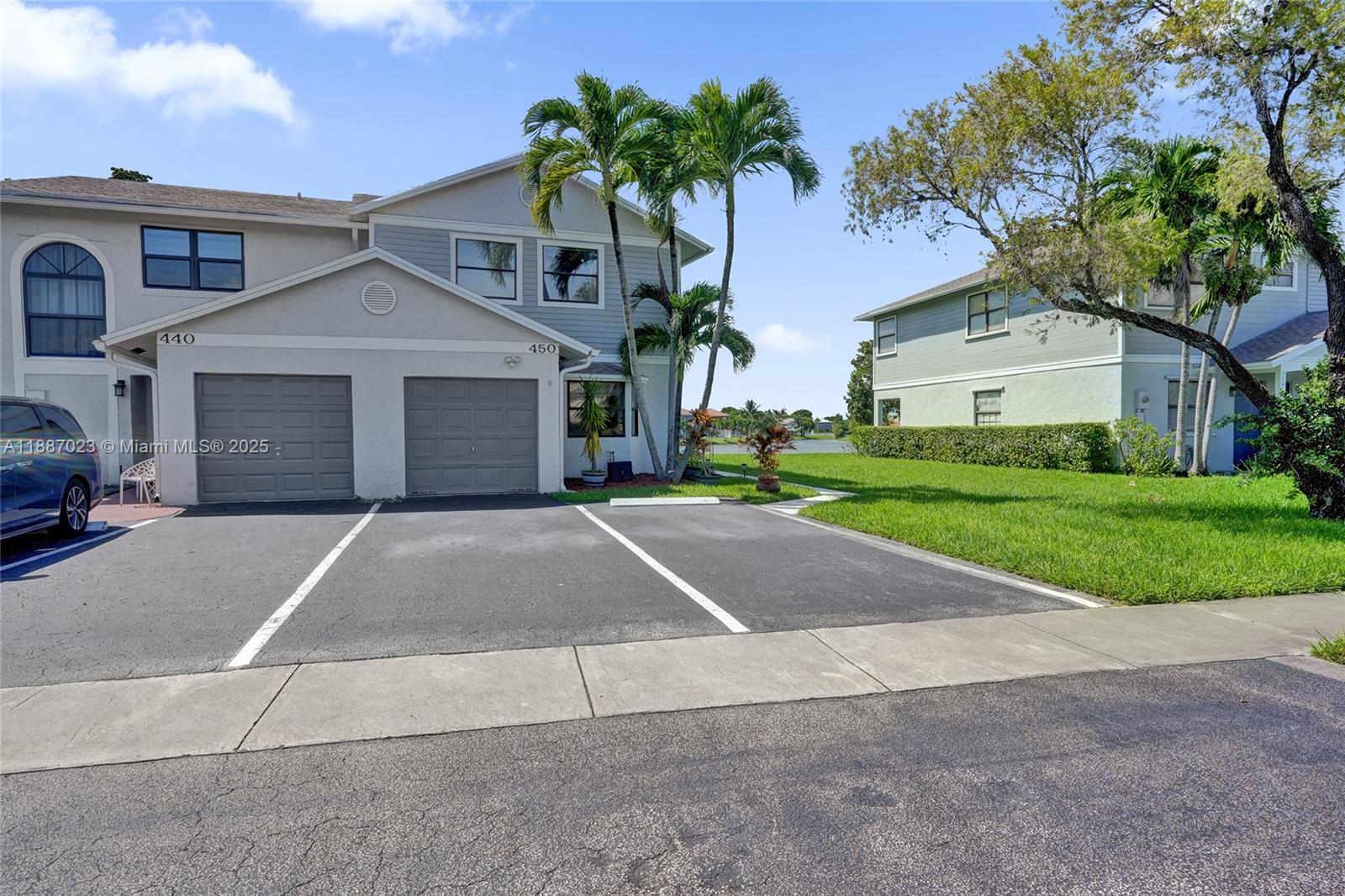 Enjoy beautiful Water views from every Window in this beautiful corner unit * Spacious & bright 2 Story * 3 Bedroom 2.5 bath townhouse located in the heart of Pembroke Pines, very quiet family orientated community. New Roof w/Gutters, Enjoy amazing sunsets from the Huge 20x20 screened in Patio perfect for entertaining Garage used as a storage room. Pets allowed. Clubhouse & Community Pool just steps from your front door. Excellent shopping & fine dining just minutes away. Fence allowed. Close to golf courses, Publix. LOW HOA and flood insurance is included in the HOA fee. All bedrooms are located on the 2nd floor. Pets allowed Max 2 under 50lbs. 3 Months HOA is required upfront for Capital imp. Tennis courts Large lakes located directly in front & behind the property.