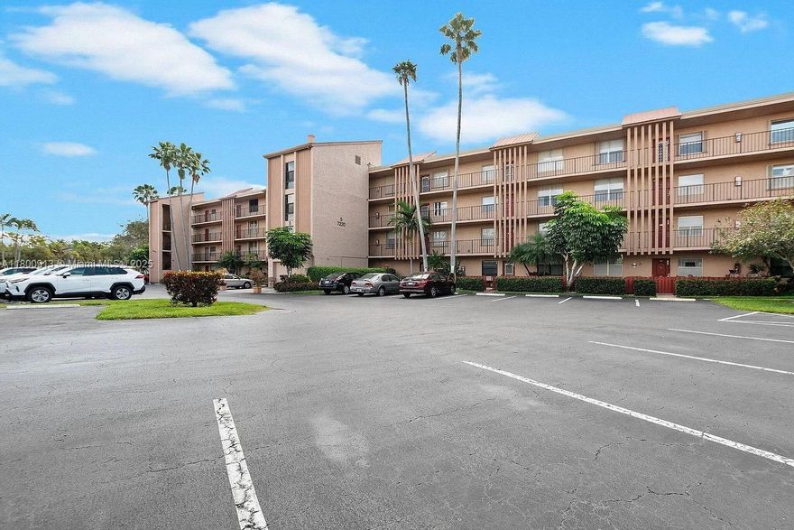 BRING ALL OFFERS! Enjoy serene lake views from this beautifully maintained 3rd-floor corner unit with over 1,100 sq. ft. Enjoy a panoramic lake view from the large screened balcony with added privacy from surrounding greenery. Features include a large walk-in closet in the master, in-unit washer/dryer, and extra storage. Inside you'll find painted with large bedrooms and plenty of closets. Pet-friendly (2 pets under 20 lbs). Assigned parking plus guest spaces. Resort-style 55+ community with heated pools, tennis, gym, clubhouse, and on-site management. Conveniently located near Publix, Walgreens, restaurants, shopping, public transit, Sawgrass Expwy & FL Turnpike. Leasing allowed after 1 year. 650+ credit score required.