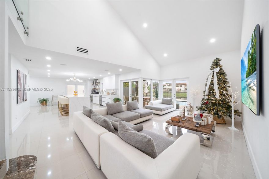 Beautiful 4-bedroom, 3-bathroom residence, fully remodeled with modern finishes and a functional layout. The home features a spacious kitchen, perfect for entertaining and everyday living. Step outside to enjoy a private pool with peaceful canal views, creating the ideal setting for relaxation and gatherings. Move-in ready, this property offers comfort, style, and an exceptional lifestyle. A must-see opportunity.