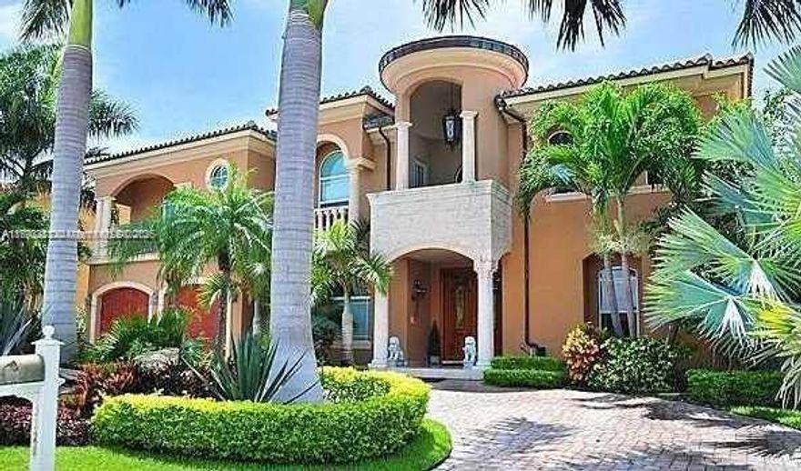This fully furnished Dream House is the perfect home in the perfect location with a beautiful waterfront private dock! This home has very spacious 6 bedrooms and 5.5 bathrooms and an additional game room. Impact windows throughout the entire home, high vaulted ceilings, fully furnished and ready to live in comfortably. There is a big backyard area with a large pool and spa overlooking the water front and dock. Amazing huge dock able to accommodate two small boats and jet skis or one large boat along with jet skis. The beach is only a few minutes drive or can take your private boat in less than 6 minutes or so. Very central location in the middle of everything. Close to Oleta Park, Aventura Mall, and grocery centers.