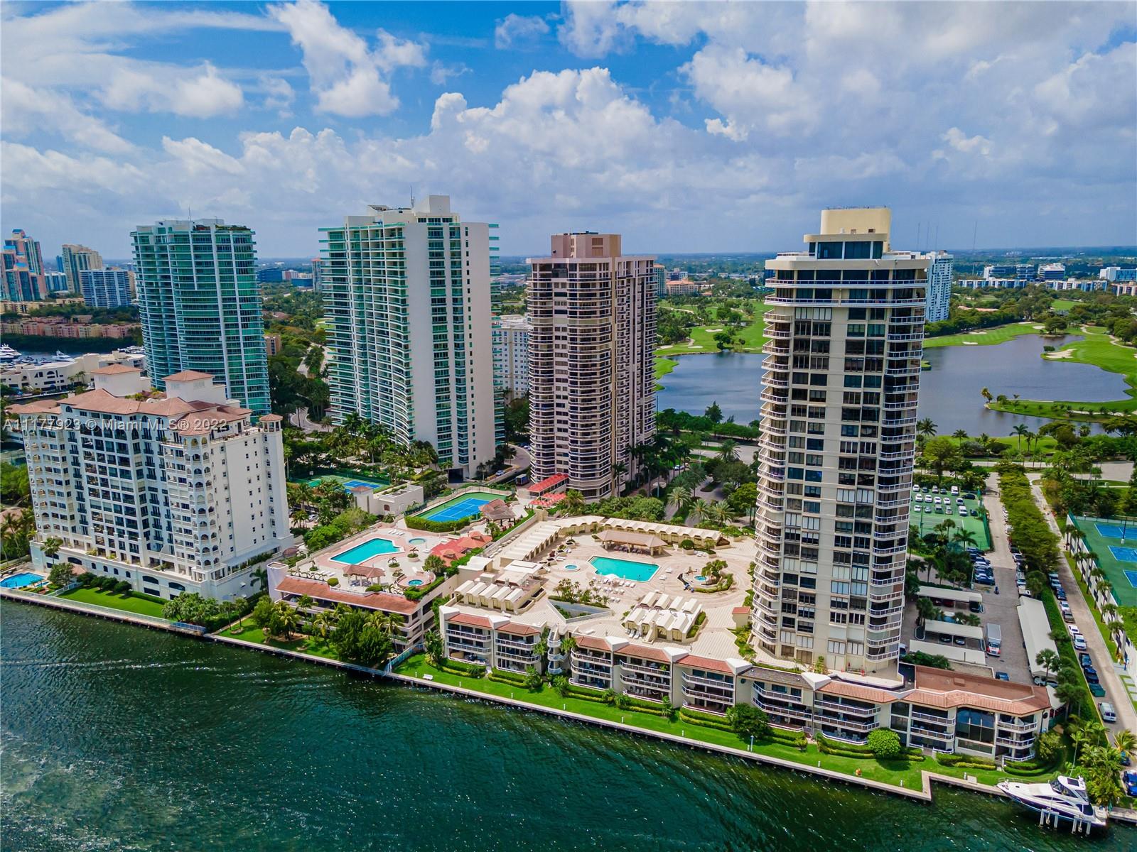 PROPERTY TO BE SOLD AS IS CONDITIONS, ENJOY THE LUXURIOUS LIFE STYLE AT LANDMARK IN THE HEART OF AVENTURA FEATURING A 3 BEDROOMS AND 2.5 BATHS WITH 1950 SQ FT UNDER AIR PLUS BALCONIES, OVERLOOKING THE INTRACOASTAL, OCEAN AND GOLFCOURSE AND CITY VIEWS , VERY SPACIOUS, EXCELLENT LOCATION SECURED COMMUNITY WITH TENNIS POOL GYM , SELF PARKING AND 24 HRS VALET