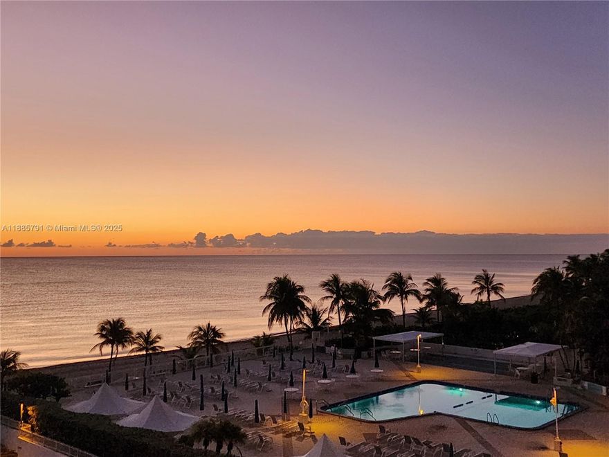 PERFECT & READY FOR YOU TO ENJOY WITH EASE WITH SOUTH EAST OCEAN & POOL DECK VIEWS. TOTALLY RENOVATED, STYLISH INTERIOR, with WASHER/DRYER. Upgrades Include Quartz Counters, Quality White Wood Cabinetry, Stainless Appliances, Gas Stove & Oven, Porcelain Floors Throughout, Beautiful Triple Glass Panel Doors To The Second Bedroom. Deeded, Assigned Parking Space Under Building Garage.  
Parker Plaza Has A Timeless Elegance, Expansive Marble Lobby With Chandeliers.  Private Beach Access, Pool & Beach Attendant, Lobby Front Desk Concierge, Valet Parking, Convenience Store & Cafe. ~ Monthly Maintenance $1,066.21, Reserves included maintenance quarterly payment, total for this condo is $282.05. ~ New Assessment 15 years $341.67/mo on top of the maintenance, Total Assessment is $43,593.75