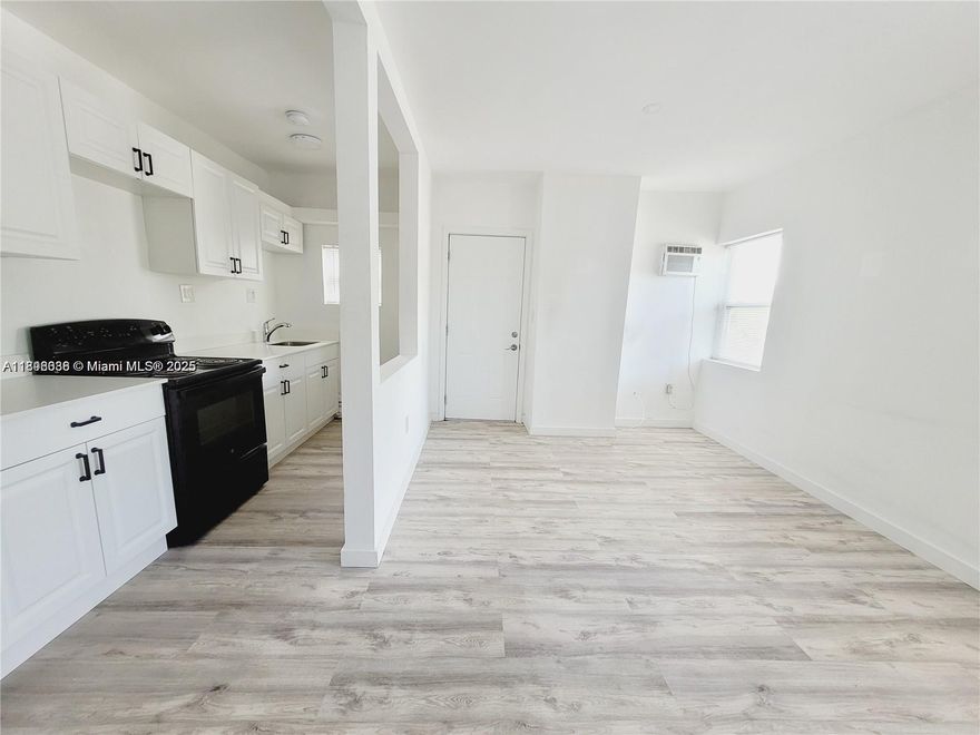 Discover this beautiful renovated 1-bedroom, 1-bathroom apartment located at 1922 NW 1st St, in a prime area of Miami. This modern unit features new flooring, updated kitchen cabinets, stainless steel appliances, and an elegant bathroom with contemporary finishes. The living area is spacious and bright—perfect for relaxing or entertaining guests—while the bedroom offers a large closet and the renovated bathroom includes stylish modern details. Located just minutes from Brickell, Downtown Miami, Marlins Stadium, FIU’s East Campus, and Miami FC Stadium, this apartment offers unbeatable convenience for those who study, work, or simply enjoy city living.
