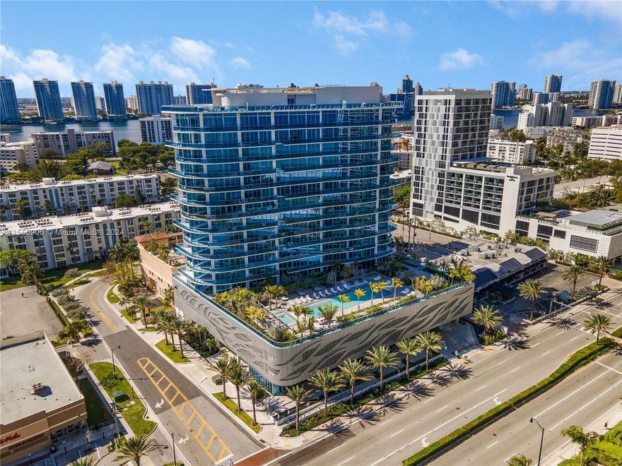 NEW CONSTRUCTION (2024)! Developer unit! Aurora Sunny Isles is a brand-new luxury boutique building located across the street from the Atlantic Ocean in Sunny Isles Beach, offering beach services and a flexible rental policy. Additional features include 10' ceilings, a private elevator w/foyer entrance, kitchen appliances by Wolfe, and Sub-zero. Resort quality amenities include a lush pool deck, children's recreation area, Turkish hammam, and indoor/outdoor yoga spaces, gym and attended lobby. Location is prime: 10 minutes to Bal Harbour Shops and Aventura Mall.