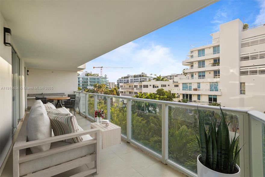 This unit boasts a modern design featuring 2bed 2 bath. A bright apartment with floor-to-ceiling windows that fill the space with natural light. The expansive balcony includes an outdoor gourmet kitchen, ideal for entertaining. Located on the east island, just steps from Bal Harbour Shops, top-tier cafés, and fine restaurants, and close to the beach and some of Miami’s best schools. This building offers sophisticated amenities including a rooftop pool with panoramic views, a jacuzzi, a fitness center, spacious storage areas, and two parking spaces with elevator access. Unit sold unfurnished .