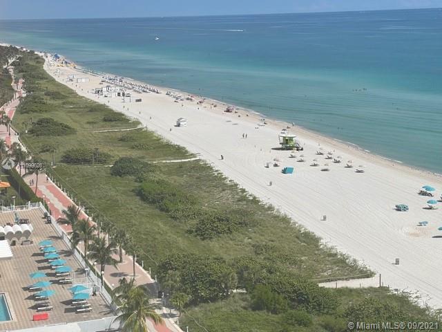 STRAIGHT - STRAIGHT - STRAIGHT OCEAN VIEW ** BUILDING SAND OCEAN ** 2 BEDROOM (SECOND HAS NO WINDOW) ** 2 BATH BOTH HAVE A SHOWER ** TOTALLY REMODELED ** OPEN KITCHEN ** HIGH FLOOR (17th) ** HIGH IMPACT WINDOWS SINCE DEC 2020 * CABLE AND INTERNET INCL. IN MAINTENANCE ** AIRBNB WELCOME ** MONEY MAKER ** 12 TIMES RENTAL A YEAR ** BEST MIAMI BEACH LOCATION ** MAX 20 MIN. TO MIAMI AIRPORT ** MINUTES TO SOUTH BEACH ** SHOPPING (PUBLIX) NEARBY ** ALL RESTAURANT CLOSE ** IN FRONT FROM THE BUILDING IS THE NEW BOARDWALK TO THE SOUTH ALL THE WAY TO HARBOUR ENTRANCE AND TO THE NORTH APPROX. 3 MILES **