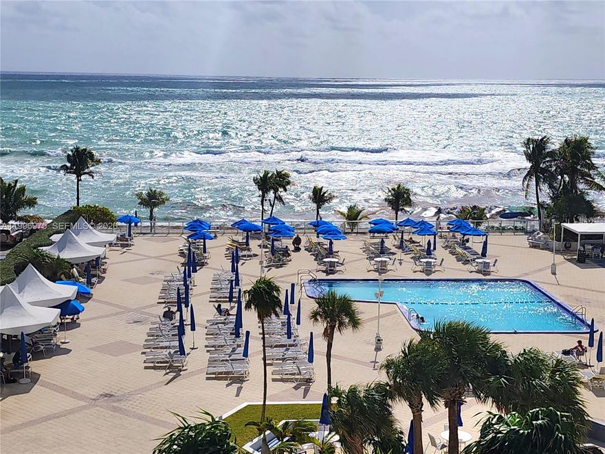 PERFECT DIRECT OCEAN VIEWS ~ From the Inside and the Open Balcony at the Perfect Level!  Feel Immersed in a Beach Lifestyle!  Nothing Like This Experience It Captivates All of Your Senses ~ Hear the Ocean, Feel the Breeze, Smell Clean Ocean Air, See the Gorgeous Blue Ocean, Feel the Sun on Your Skin.  This Wonderful Condo Is in Move in Condition with Smart Pleasing, Updates.  Includes Assigned Deeded Parking, Maintenance Includes Everything Except Electric, Maintenance is Paid Quarterly, Monthly Equals $1,235/mo.  Special Assessment $321/mo/15yrs. (Began Nov 1st 2025, Total Assessment wo Interest $40,947.75)