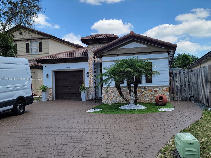 This exquisite lakefront home is situated in the prestigious community of Atlantis @ Oasis.. This home epitomizes " Pride of ownership". The property has been tastefully updatedwith fine quality materials featuring Italian kitchen cabinets with quartz counter tops, stainless steel appliances, updated bathrooms, flooring, crown moldings, new HVAC duct work throughout the entire house along with updated 4 ton HVAC unit, new top of the line high efficiency tankless water heater and security cameras throughout the exterior. Other 
features include large covered and insulated patio with LED lighting, 4 ceiling fans and all overlooking a beautiful lake. Additional exterior storage has also been added for 
convenience and oversized pavers driveway for additional car parking. Move-in ready!