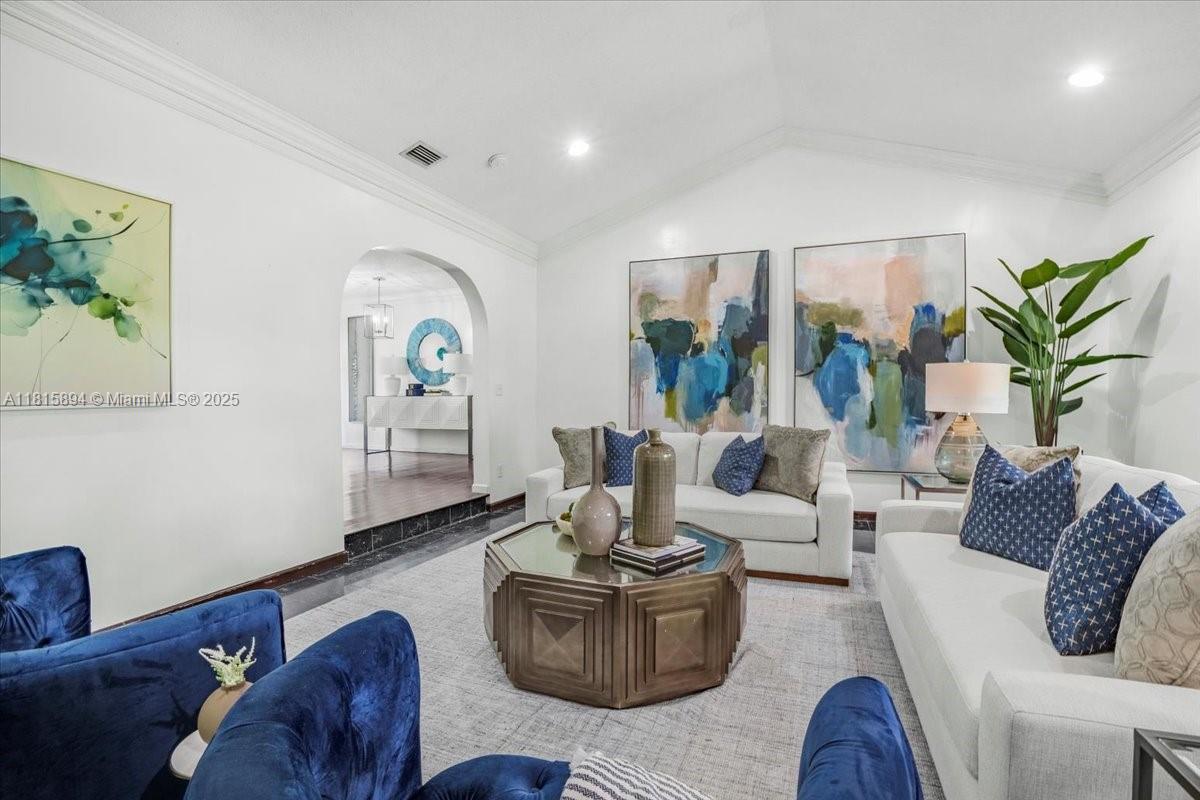 This unique property at 24750 SW 122nd Ave features both agricultural and residential zoning. It holds tax-exempt status and is designated for religious institutional use—ideal for a church, retreat center, or similar group. With zoning approval, it may be converted into a church, school, daycare, elderly care facility, or a townhome project. Includes a spacious 5,000 sq ft home with wood flooring, impact windows, a wood-burning fireplace, and a luxurious primary suite—perfect as a residence, office, or future centerpiece. Surrounded by newly built homes, this 2+ acre site offers prime development potential in a rapidly growing area—unlock the possibilities.