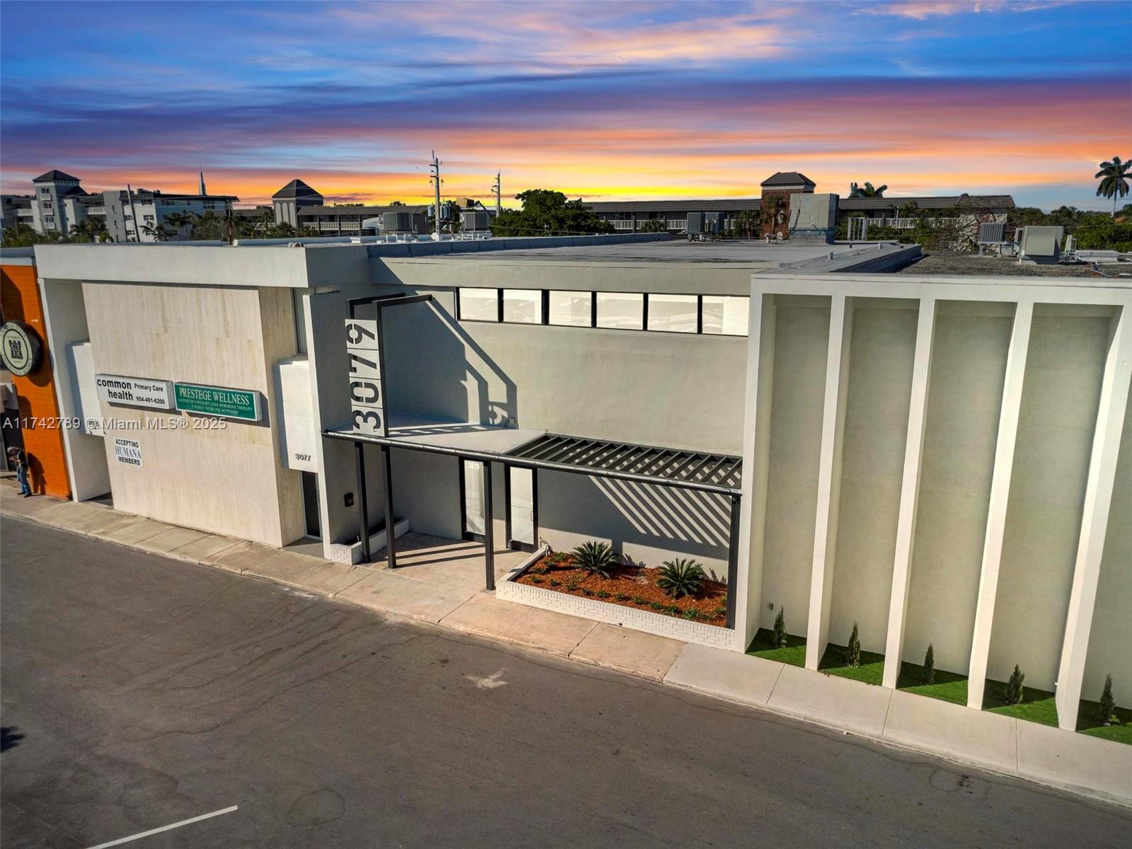 JUST LISTED! Prime 5,700 SF., two-story, completely remodeled medical office building located at 3079 E. Commercial Blvd. Freestanding Medical Office Building provides AMAZING exposure for a new dental office or any type of medial use. Stunning new modern facade with plenty of room for new highly visible signage. Interior has been cleared and ready for new owner's touch. New Roof, New 7,000 ton A/C Unit. Modern boutique two-story medical Building consists of two separate suites consisting of 2,850 SF. on each floor. READY for an Dentist, MRI user, or any other medical use. New Elevator & new stairs to second floor. Both suites have break rooms with kitchenettes. Excellent ownership opportunity for a Dentist and any other medical Doctor wanted to service the east Ft. Lauderdale market.