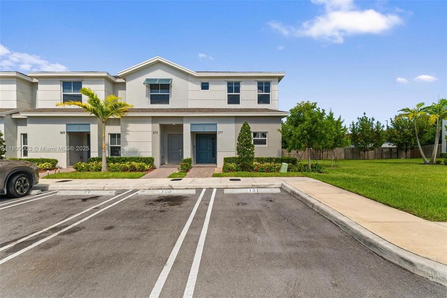 Discover this beautiful corner Villa  3 Bedroom and 2.5 Bath . Featuring Elegant and modern kitchen with quartz countertops, this property combines style and functionality. The spacious fenced backyard includes paved areas, perfect for entertaining or relaxing outdoors. As a corner lot, it offers extra privacy and space. Ideally situated just minutes from the Florida Keys Outlet Marketplace and with quick access to the Florida Turnpike, this home is perfectly positioned for convenience. A great opportunity for comfortable living in a prime location!