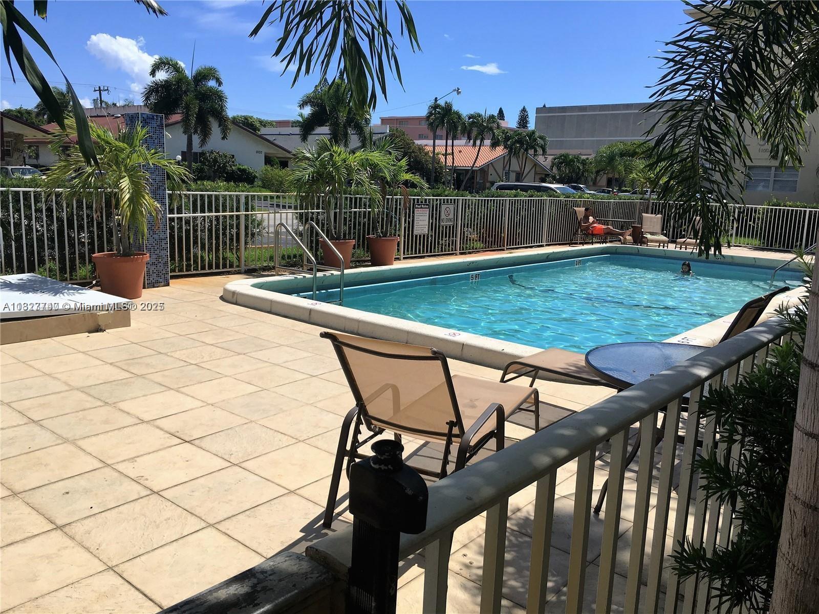 VERY NICE APARTMENT , FRESHLY PAINT AND SPACIOUS KITCHEN UNIT HAS BALCONY . LAUNDRY IN THE COMPLEX AND ELEVATOR , ONE PARKING ASSIGNED