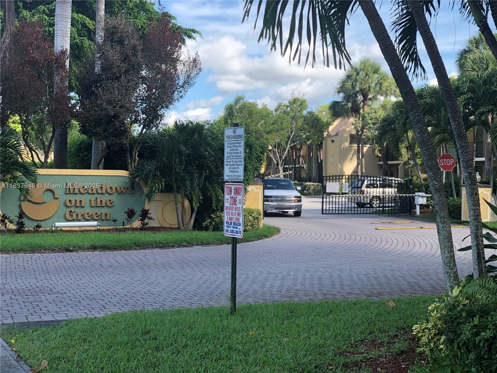 Enjoy tranquil lake views from this 1-bed, 1-bath second-floor condo in Boynton Beach's gated "Meadows on the Green." This pet-friendly unit at features a private screened patio, in-unit washer/dryer, and easy-care vinyl floors.
Resort-style amenities include a pool, tennis courts, and clubhouse. Perfectly located near beautiful parks, shopping, restaurants, and I-95 for an easy commute. Your serene Florida oasis awaits!