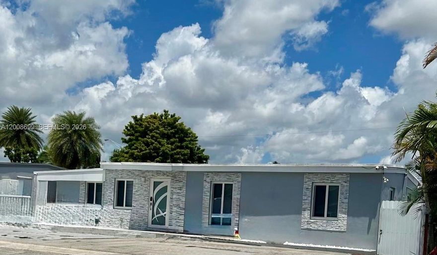 7 bedrooms & 3 baths in the heart of Hialeah! This beautifully updated home has tile floors, stainless steel appliances, Granite kitchen counters and center island, storm windows and many more great features. Currently used as a 5/2 main house and a fully permitted 2/1 unit now rented for $2000. Twenty minutes from MIA, this house is close to restaurants, shopping, medical services and places of worship.